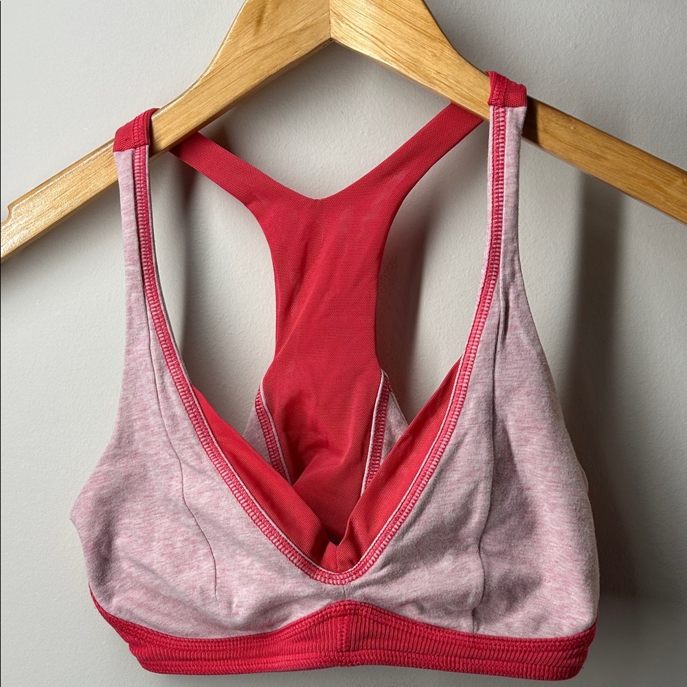 Lululemon Athletica Pink Sports Bra